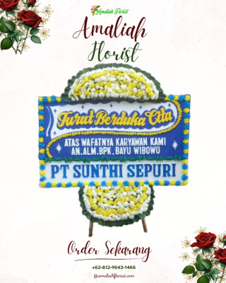 Papan Bunga Duka di Lebung Gajah