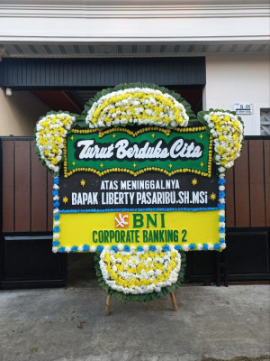 Papan Bunga Duka di Lebung Gajah