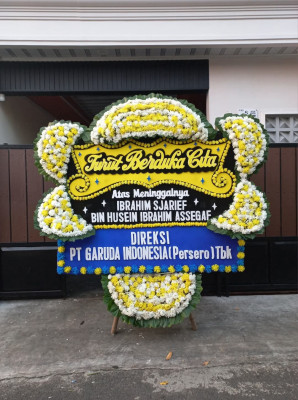 Papan Bunga Duka di Lebung Gajah