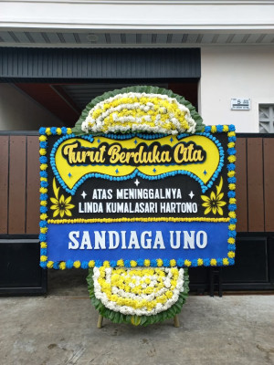 Papan Bunga Duka di Lebung Gajah